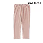 【MUJI 無印良品】幼兒高腰彈性燈芯絨緊身褲 80 粉紅
