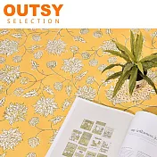 OUTSY台灣製獨家花色綁帶輕量野餐墊 拾光花絮