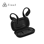 日本 Final KDT3000 開放耳掛式藍牙耳機麥克風 經典黑