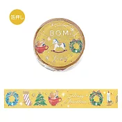 【日本BGM】和紙膠帶 聖誕限定 ‧ 迷你裝飾