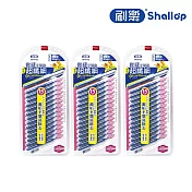 刷樂 齒縫牙間刷SSSS(超纖細) 15支入x3入