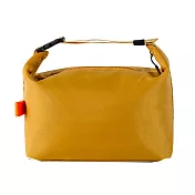 E.City_日系手拎卡扣便當包提袋 黃色