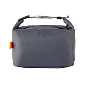 E.City_日系手拎卡扣便當包提袋 灰色