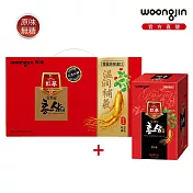 韓國熊津紅蔘飲禮盒(24入組) +韓國熊津紅蔘飲 8入组(口味任選)
