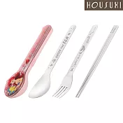 【HOUSUXI舒希】迪士尼系列-316不鏽鋼餐具三件組-A3(任選) 小美人魚