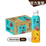 【金車】波爾茶葡萄柚口味580mlx24瓶/箱