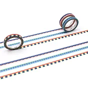 【日本mt和紙膠帶】Slim細款三入組 ‧ PAPIER TIGRE/POOL