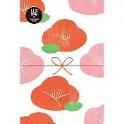 【日本Wa-Life】冬限定｜復古印刷明信片 ‧ 山茶花與水引