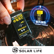 AQUMO CANDLE 日本製防災水滴燈.水光燈避難包 水點燈水蠟燭 防災停電 緊急照明燈 颱風地震 廣角擴散/單入