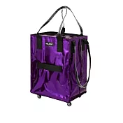 【HULKEN】浩肯包2.0 大型購物車 環保購物袋 折疊推車(大) 紫色