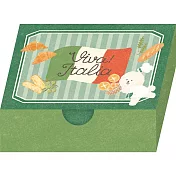 【日本Wa-Life】小廚房Viva Italia 盒裝便條紙 ‧ 麵包比熊主廚