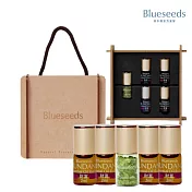 【Blueseeds 芙彤園】提升事業財運能量禮 l 財富滾珠精油x4+迎財神小晶瓶x1