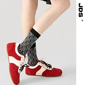 【JDS設計襪】精梳棉塗鴉設計襪    矩陣之夢/圈圈