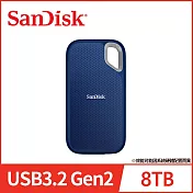 SanDisk E61 8TB 行動固態硬碟 公司貨 寶藍