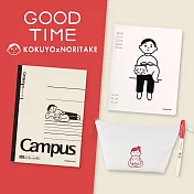 KOKUYO Noritake聯名文具套組- 紅