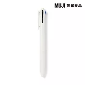 【MUJI 無印良品】滑順按壓油性原子筆/3色/黑、紅、藍0.7mm+自動筆0.5mm