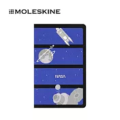 MOLESKINE NASA靈感限量 - L型夜光輕便型空白筆記本