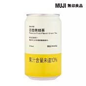 【MUJI 無印良品】風味茶飲 百香果綠茶３１５ｍｌ