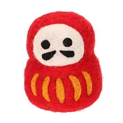 【日本Mark’s】干支招福毛氈造型擺飾 ‧ 達摩/紅色