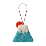 【日本Mark’s】干支招福毛氈造型吊飾 ‧ 富士山/藍色