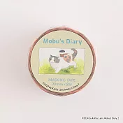 【日本Green Flash】Mobu’s Diary第二彈 紙膠帶30mm ‧ Mobu’s day
