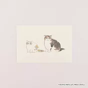 【日本Green Flash】Mobu’s Diary第二彈 明信片 ‧ Two Cats