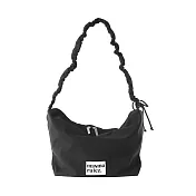 Masmarulez 兩用尼龍斜背包 黑色