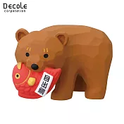【DECOLE】concombre FUKU福MONO 開運富士山  運福木雕熊