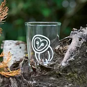 環境永續-台灣瀕危動物玻璃杯 /草鴞