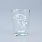 環境永續-台灣瀕危動物玻璃杯 /大紫蛺蝶