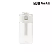 【MUJI 無印良品】攜帶式透明水壺/350ml