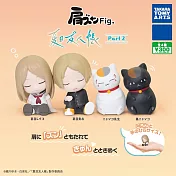 【日本正版授權】全套4款 夏目友人帳 倚肩公仔 P2 扭蛋/轉蛋 092930