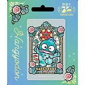 三麗鷗彩繪玻璃SUPERCARD悠遊卡 人魚漢頓(透明卡)【受託代銷】【受託代銷】