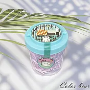 【卡樂熊】基本一次性高彈力罐裝橡皮筋/髮束- 甜彩色