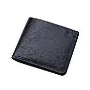 【HandStyle】男短夾 經典極簡純色百搭低調質感男士短夾(3032-1)_01035 _黑色