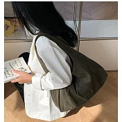 O-ni O-ni全新品精選優質皮革麂皮大容量流浪大包包時尚經久耐用托特包(品質保證)(bag-6163) 綠色