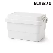 【MUJI 無印良品】耐壓收納箱 /大約50L
