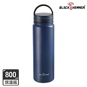 【BLACK HAMMER】手提不鏽鋼保溫保冰運動瓶800ml- 星空藍