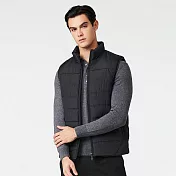 【ST.MALO】科技石墨烯納斯卡溫控背心-2519MV- M 曜石黑