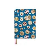 珠友官方獨賣 25CM高可調式書衣 03藍格港點