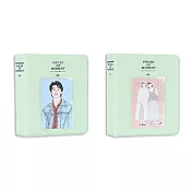 珠友 64K皮質雙格集卡冊-64枚 03綠