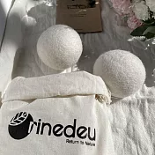 Rinedeu韓國紐西蘭天然羊毛烘衣球（6入組）