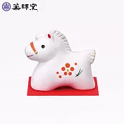 日本-藥師窯 招福干支系列 錦彩招福馬（福梅）
