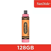 SanDisk? Crayola? USB-C?? 隨身碟 128GB (公司貨) 芒果紅