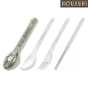 【HOUSUXI舒希】三麗鷗系列-316不鏽鋼餐具三件組-A3(任選)? 帕恰狗