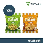 Tryall | 蛋白纖脆條-6入(40g/包)