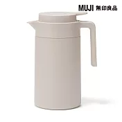 【MUJI 無印良品】方便清洗保溫保冷壺/灰米/1.3L1入