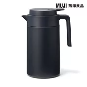 【MUJI 無印良品】方便清洗保溫保冷壺/黑/1.3L1入