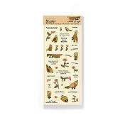 【Laszlo】手帳貼紙 | 什物 a kind of café _ FRIEND ON MY BALCONY