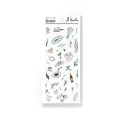 【Laszlo】手帳貼紙 | 舒媞 Shuti illustration _ 餐桌時光